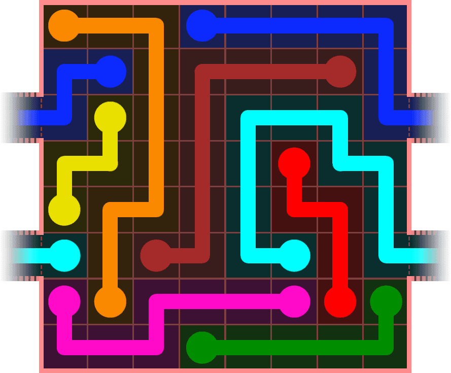 Flow Free Warps 792 Solution