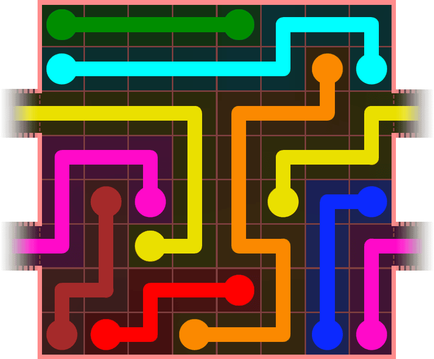 Flow Free Warps 798 Solution
