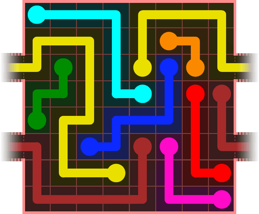 Flow Free Warps 799 Solution