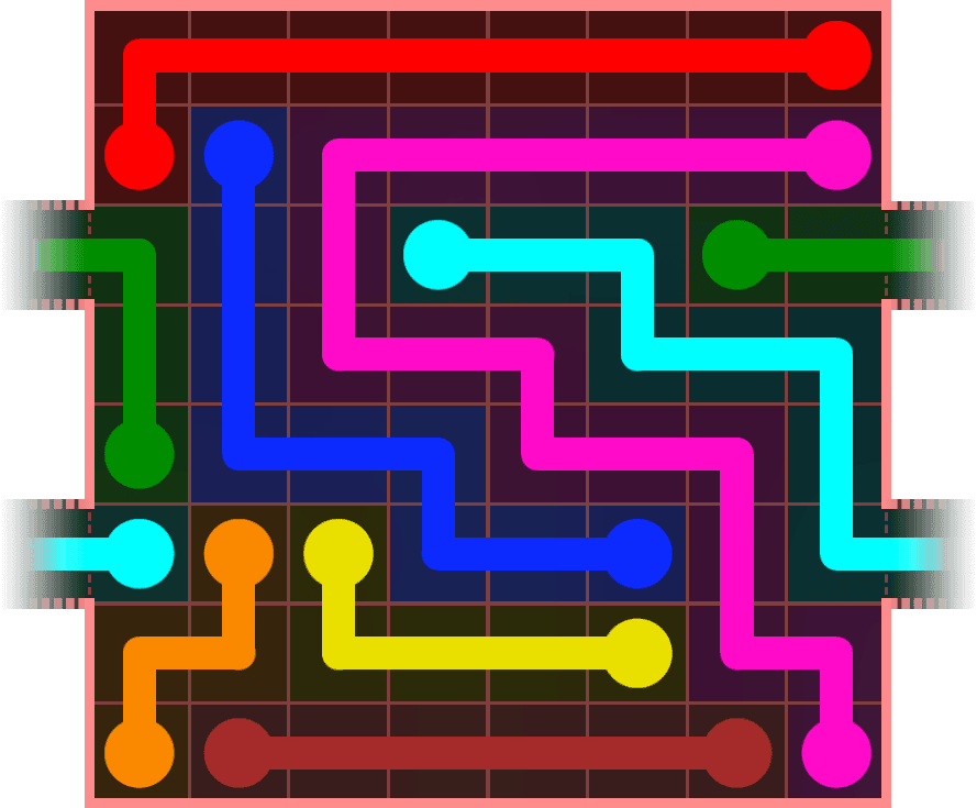 Flow Free Warps 804 Solution