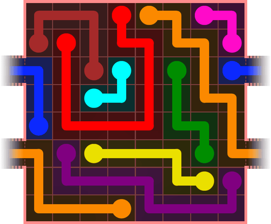 Flow Free Warps 815 Solution