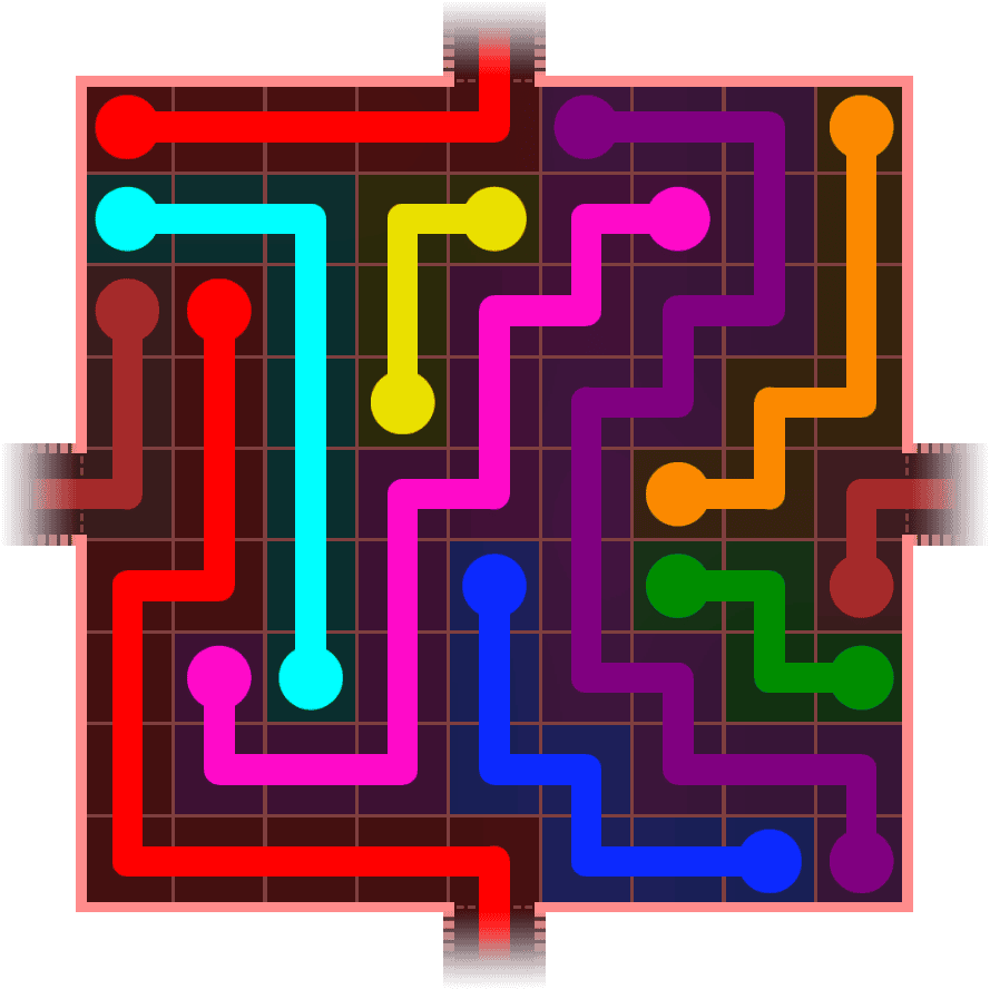 Flow Free Warps 920 Solution