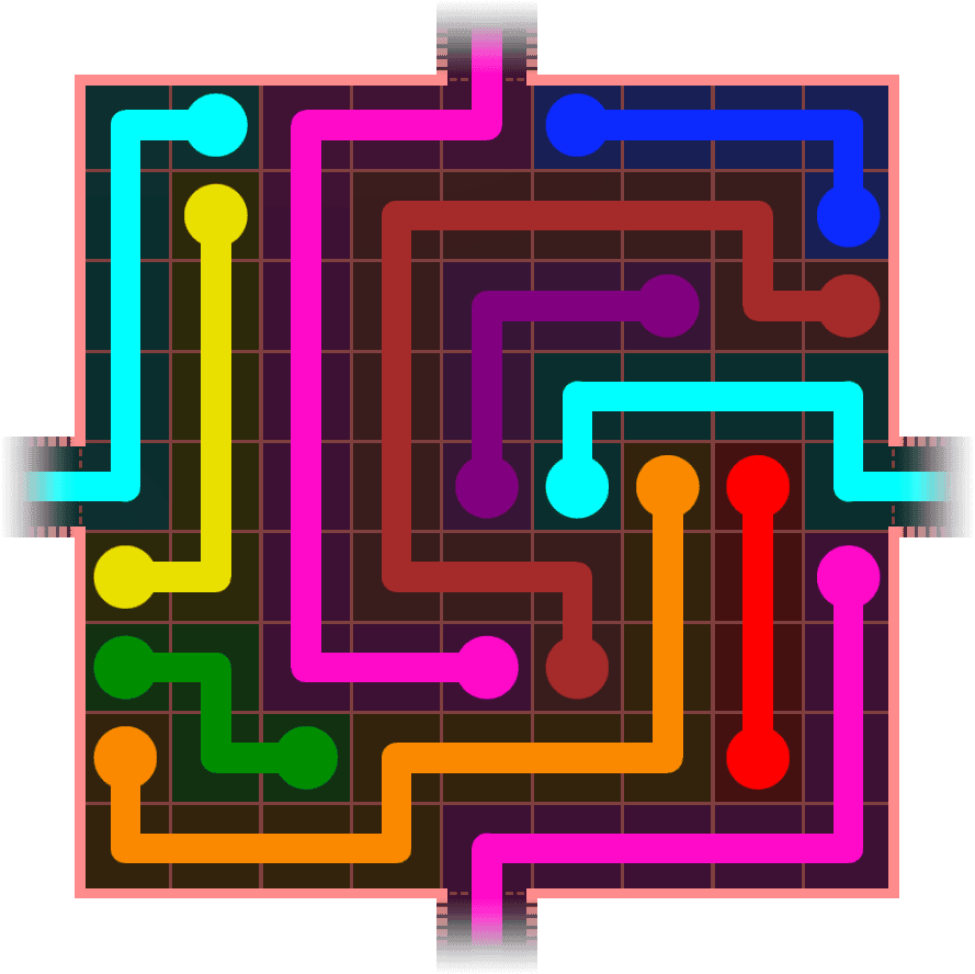 Flow Free Warps 1022 Solution