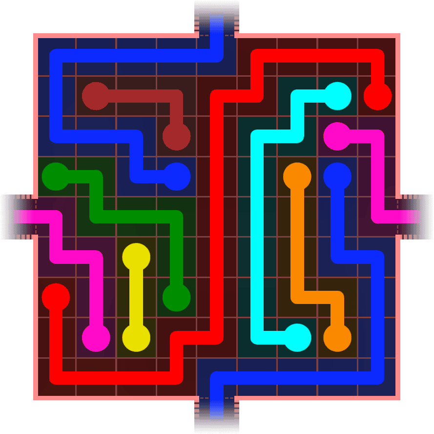 Flow Free Warps 1040 Solution