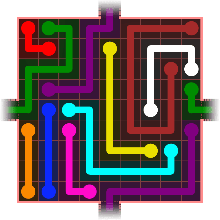 Flow Free Warps 1041 Solution