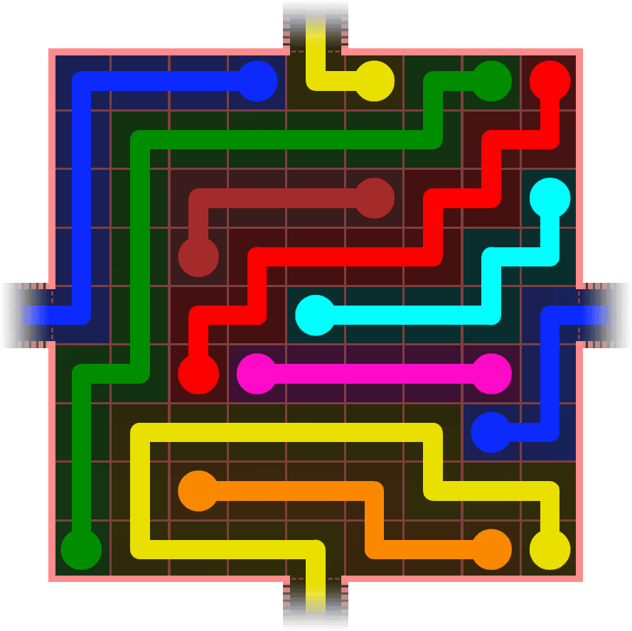 Flow Free Warps 932 Solution