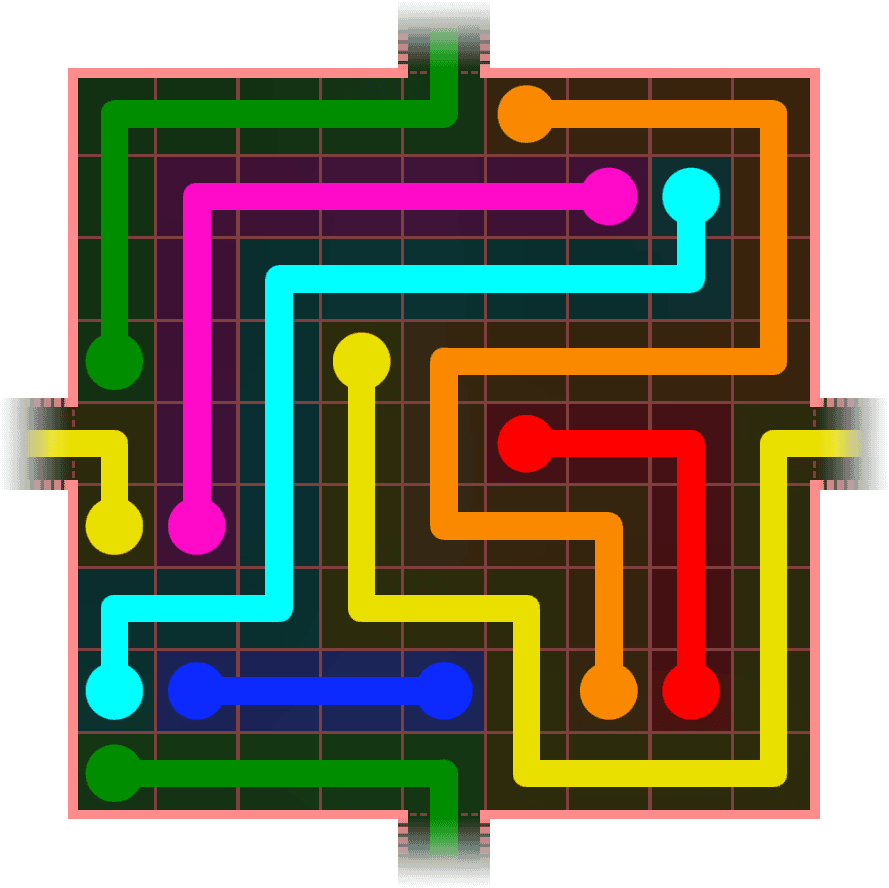 Flow Free Warps 936 Solution