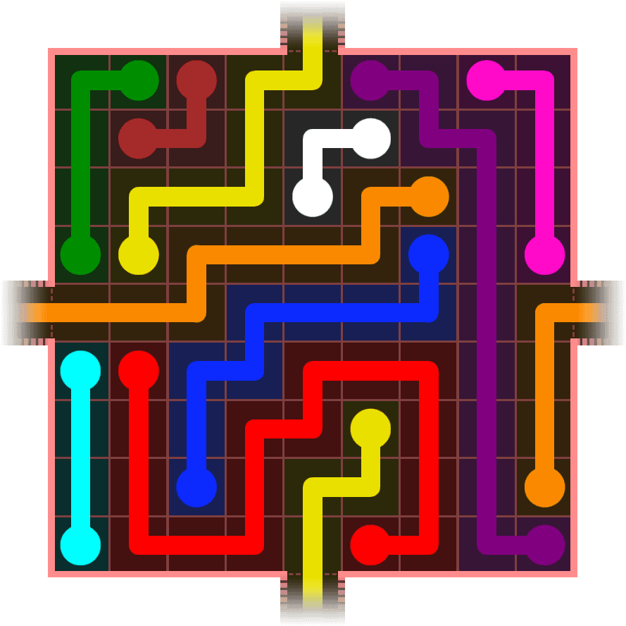 Flow Free Warps 941 Solution