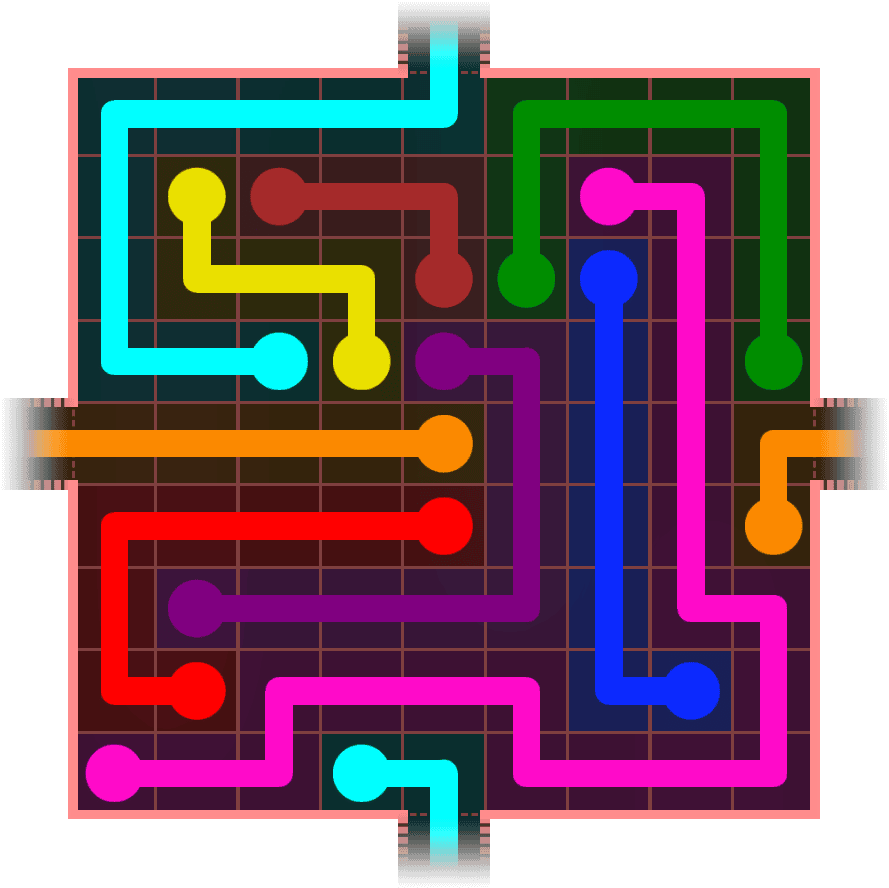 Flow Free Warps 944 Solution