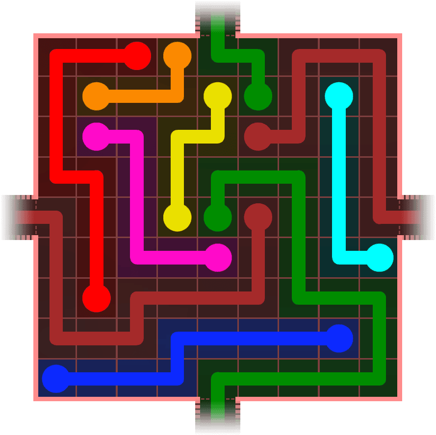 Flow Free Warps 948 Solution