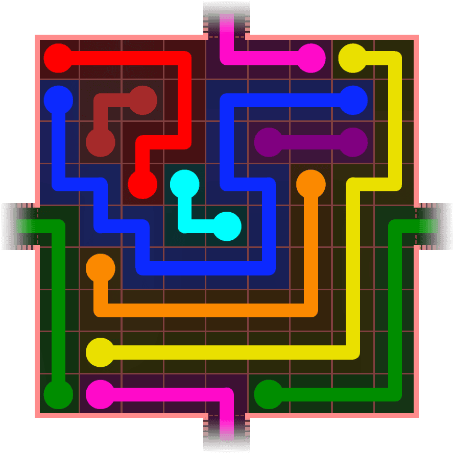 Flow Free Warps 952 Solution