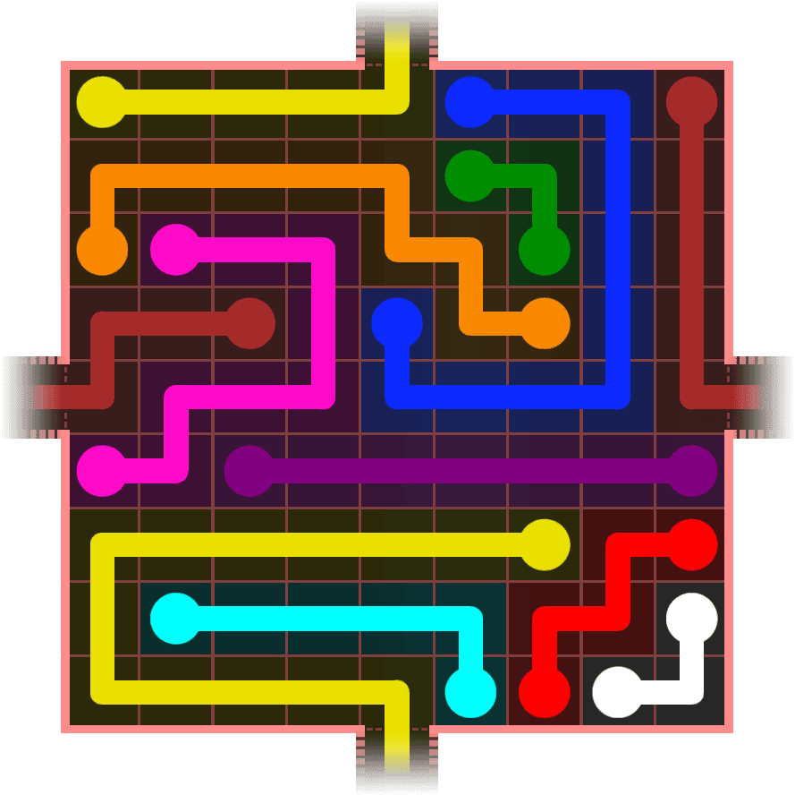 Flow Free Warps 994 Solution