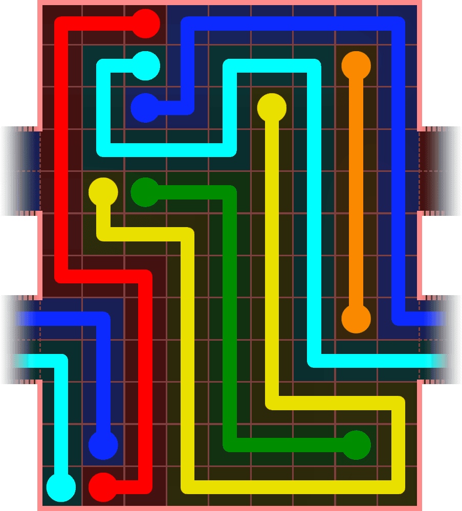 Flow Free Warps 5332 Solution