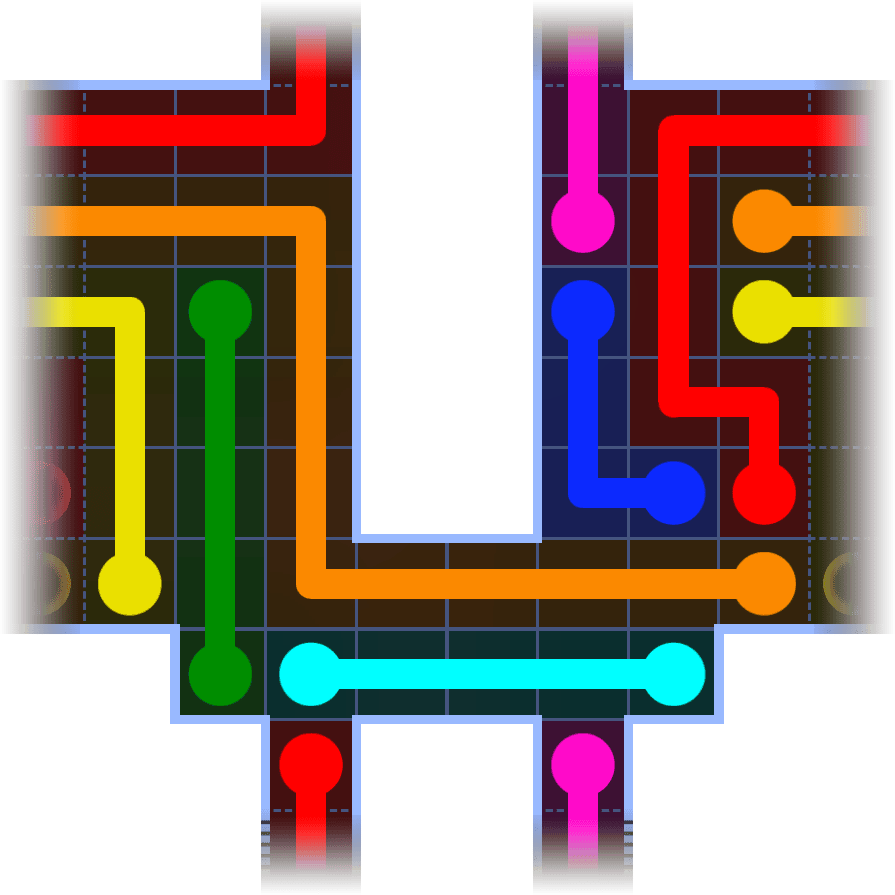 Flow Free Warps 3611 Solution