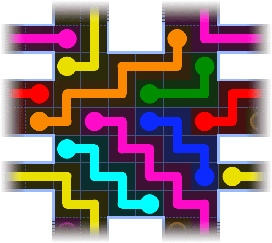 Flow Free Warps 3613 Solution