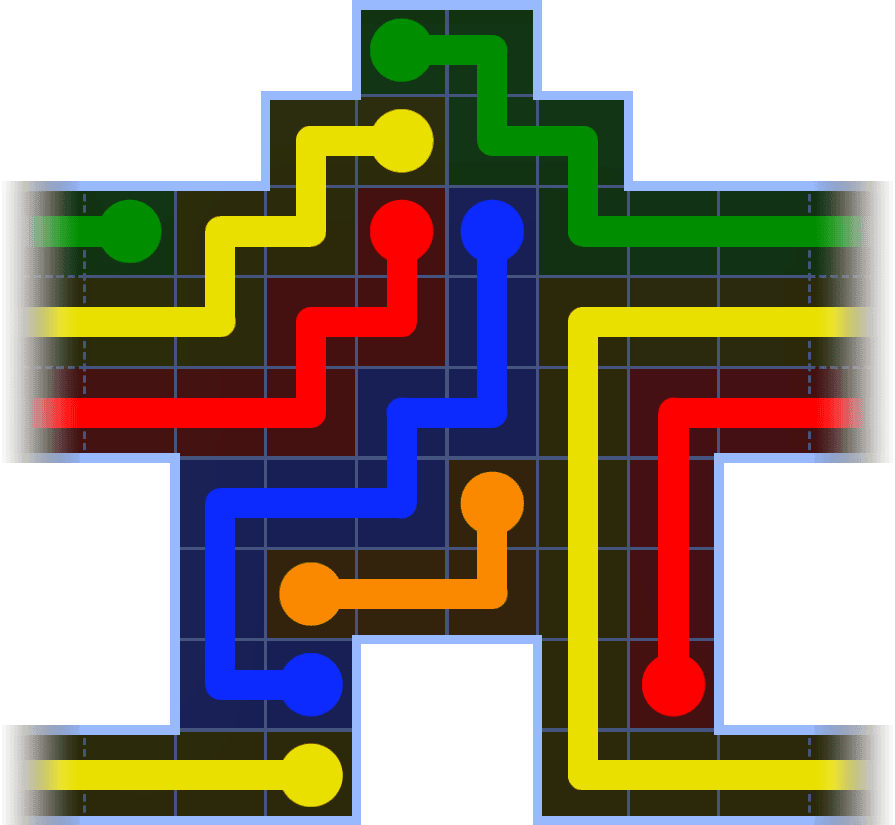 Flow Free Warps 3617 Solution