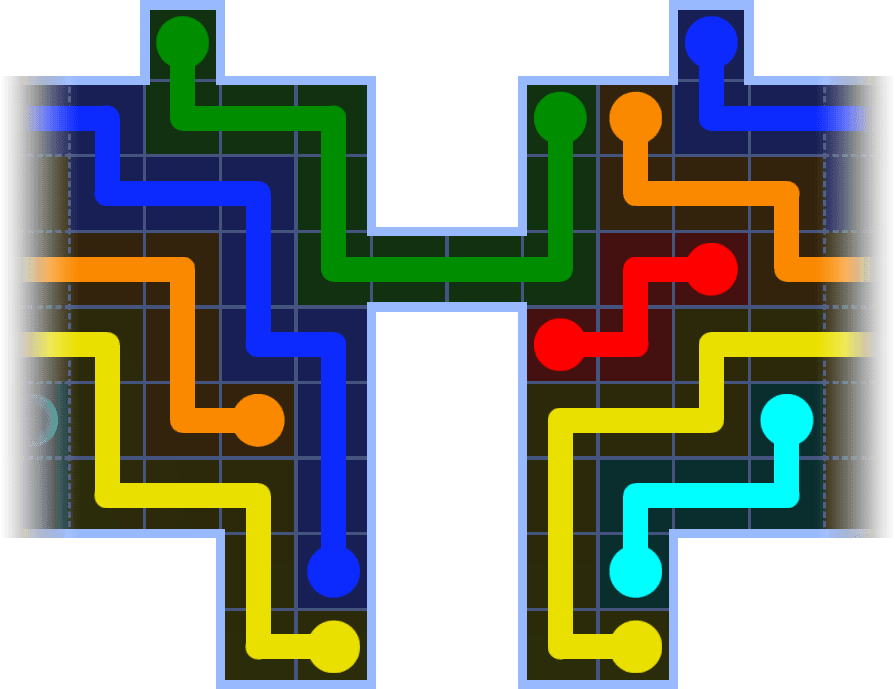 Flow Free Warps 3624 Solution