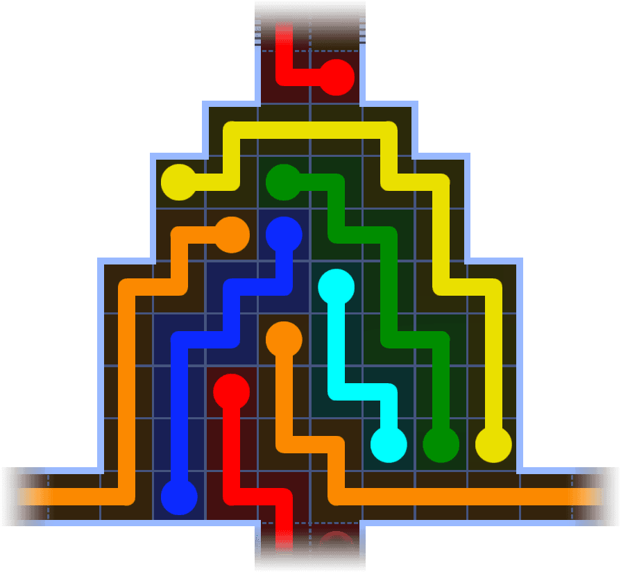 Flow Free Warps 3625 Solution