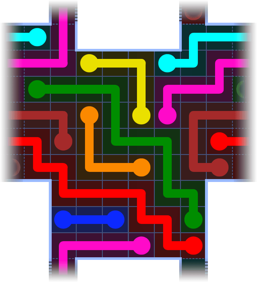 Flow Free Warps 3626 Solution