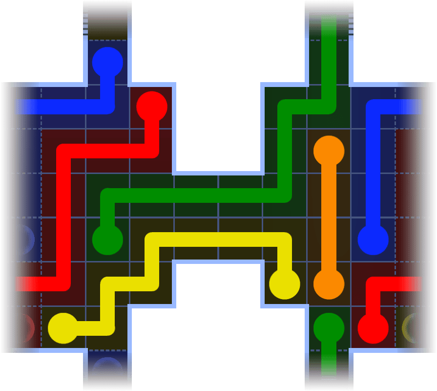 Flow Free Warps 3604 Solution