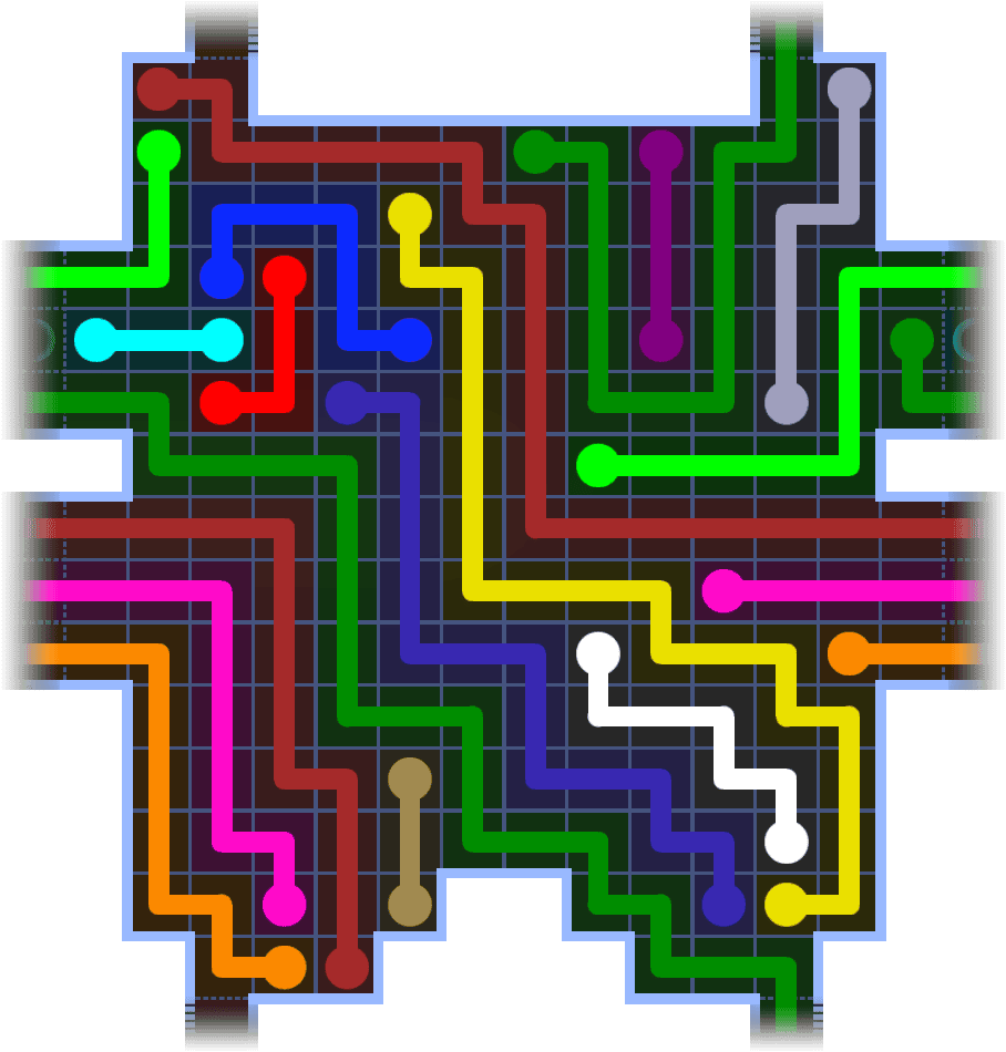 Flow Free Warps 3741 Solution