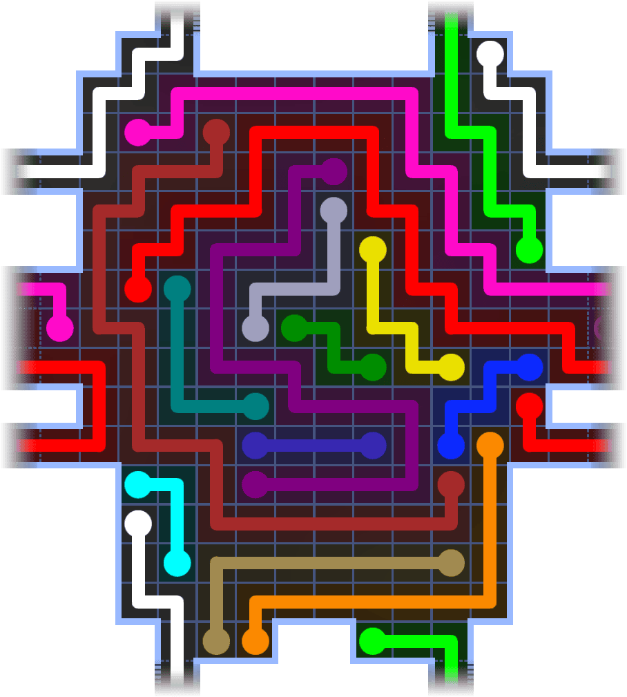Flow Free Warps 3745 Solution