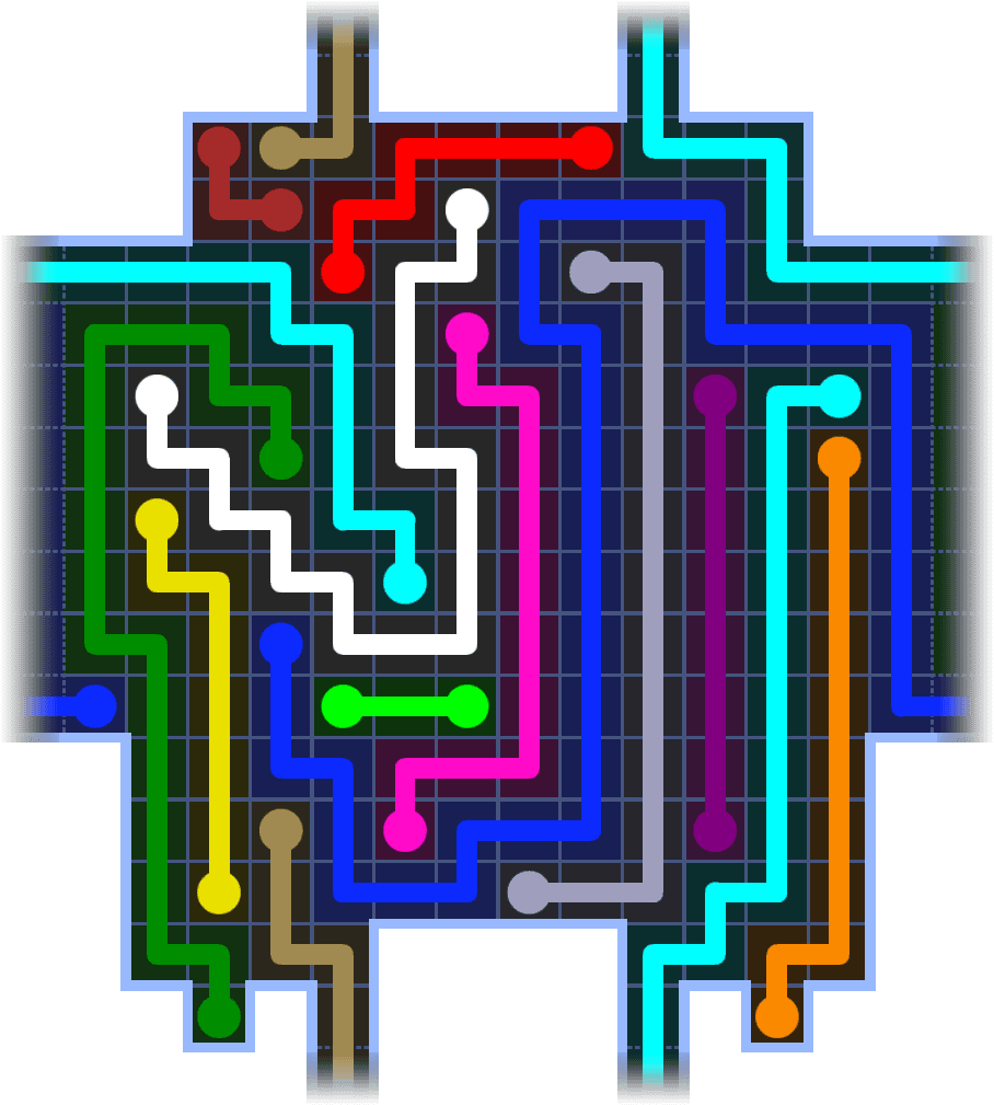 Flow Free Warps 3746 Solution