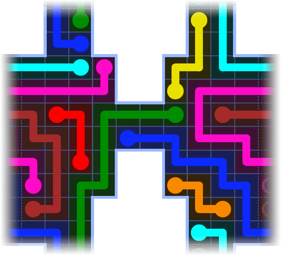 Flow Free Warps 3637 Solution