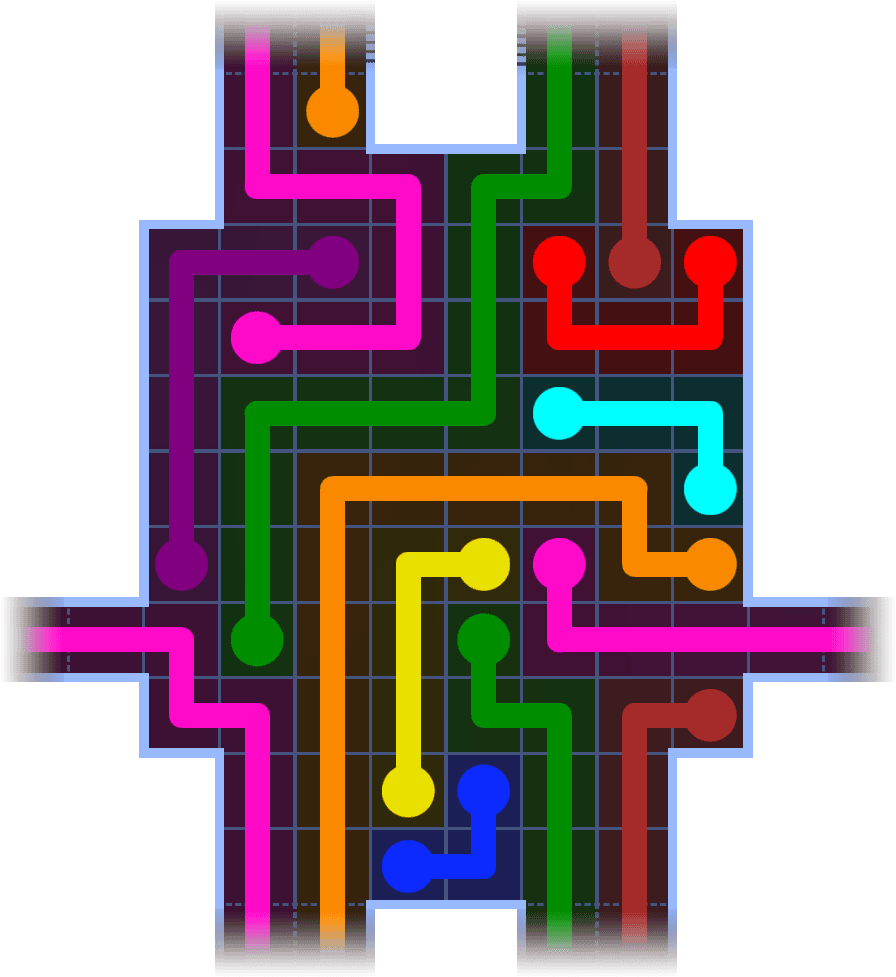 Flow Free Warps 3645 Solution