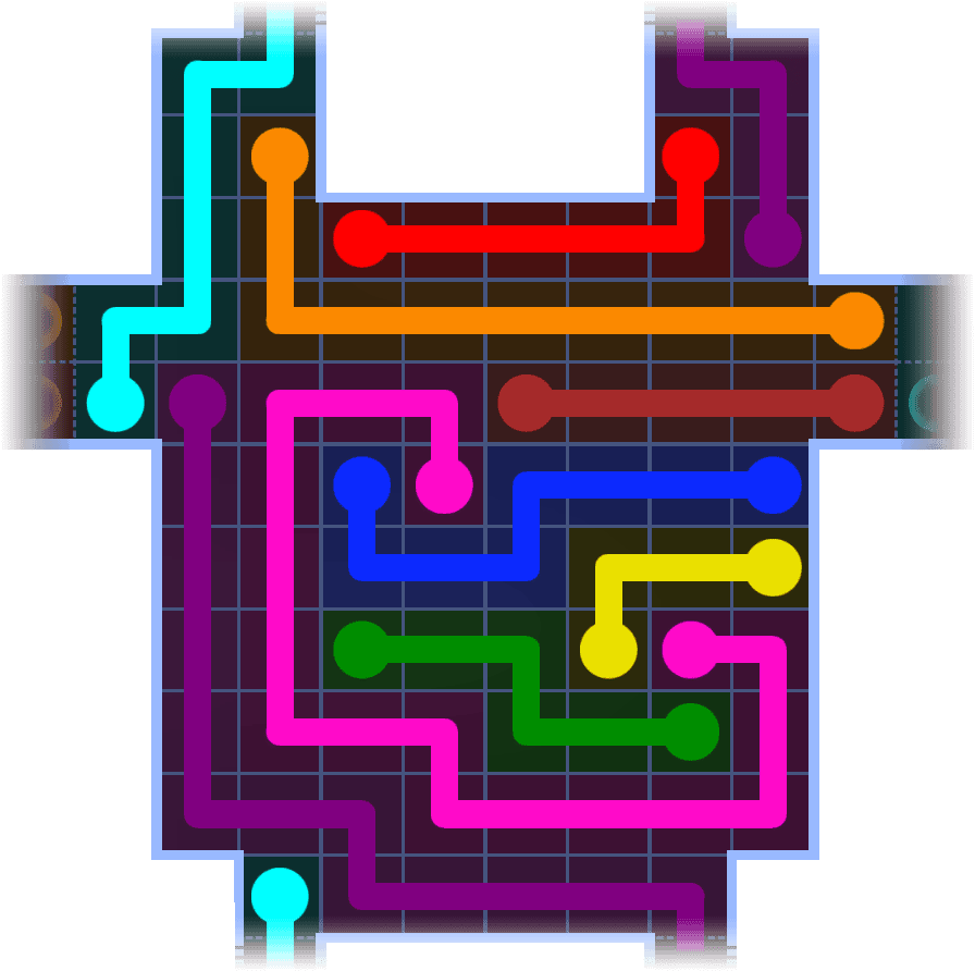 Flow Free Warps 3646 Solution