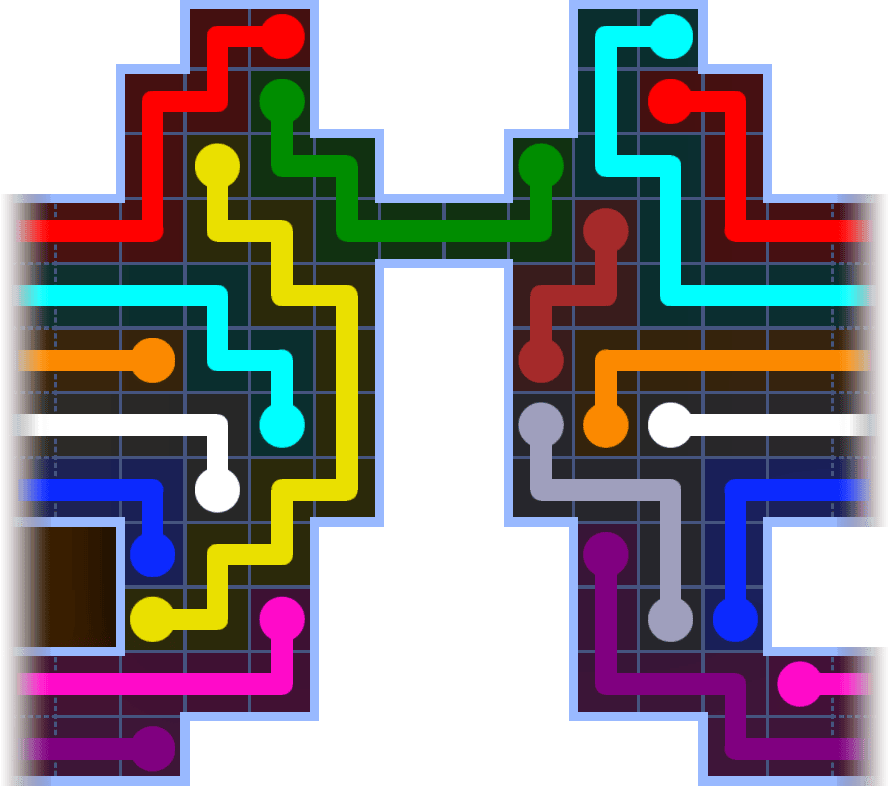 Flow Free Warps 3659 Solution