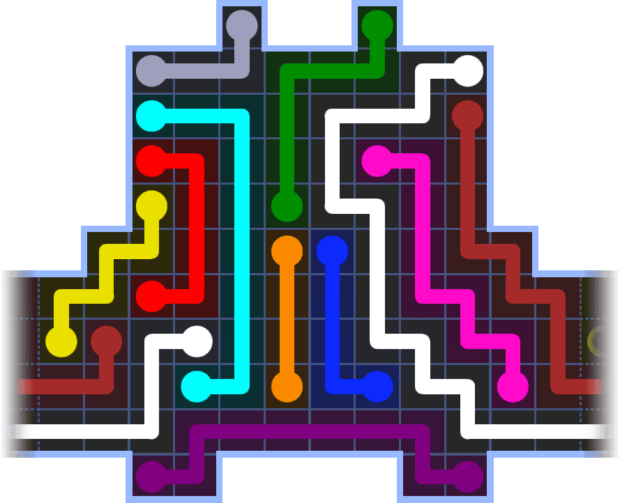 Flow Free Warps 3660 Solution