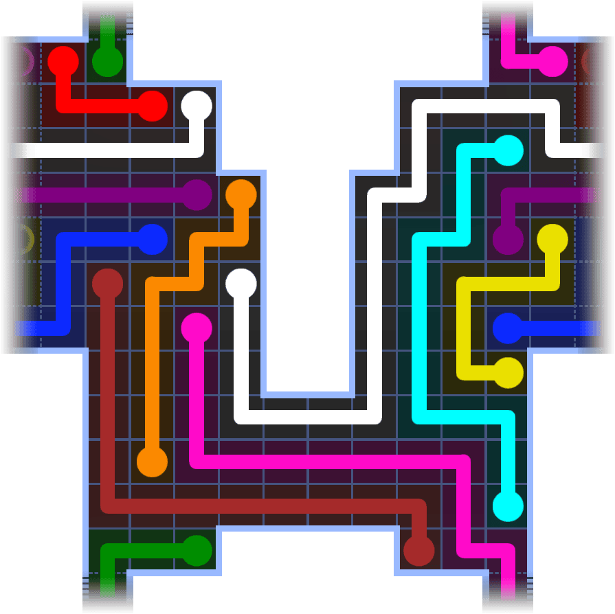 Flow Free Warps 3669 Solution