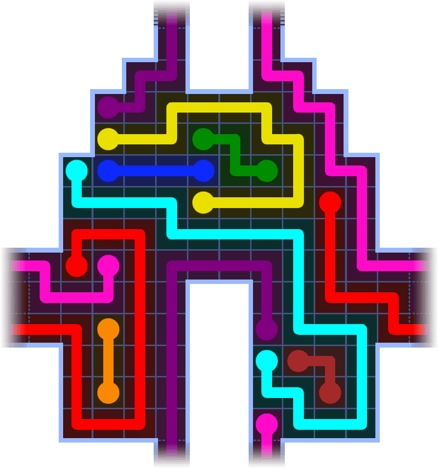 Flow Free Warps 3673 Solution