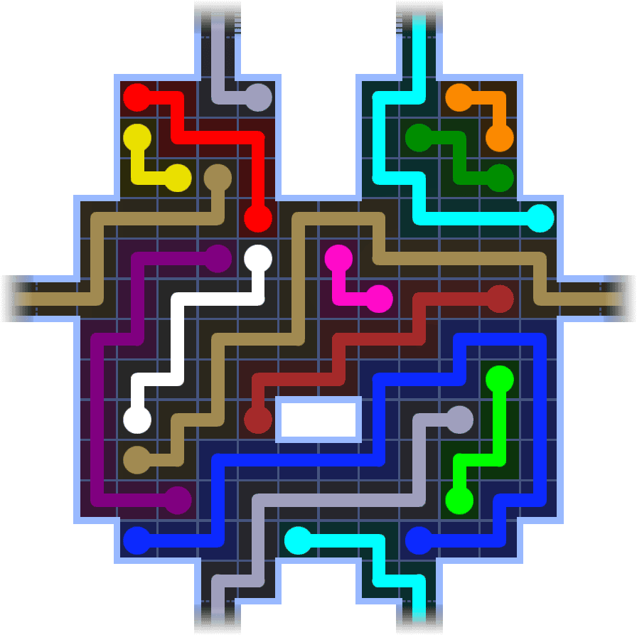 Flow Free Warps 3701 Solution
