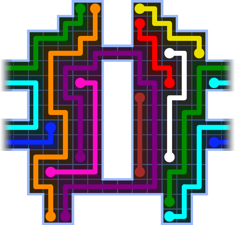 Flow Free Warps 3705 Solution