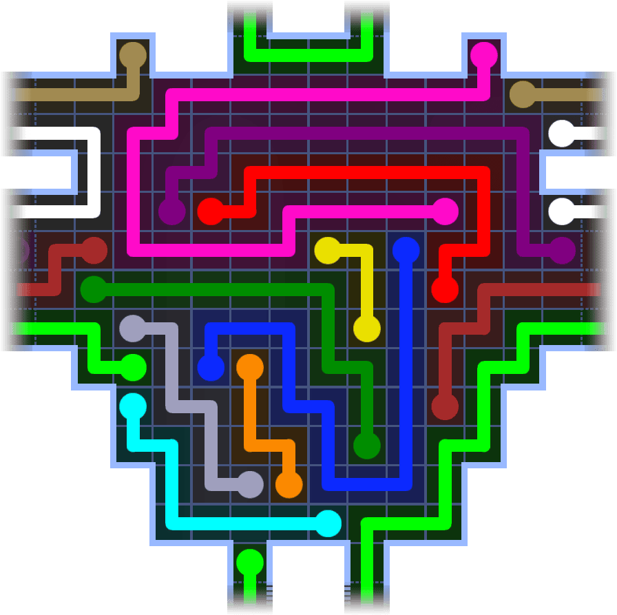 Flow Free Warps 3717 Solution
