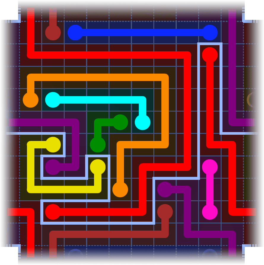 Flow Free Warps 4007 Solution