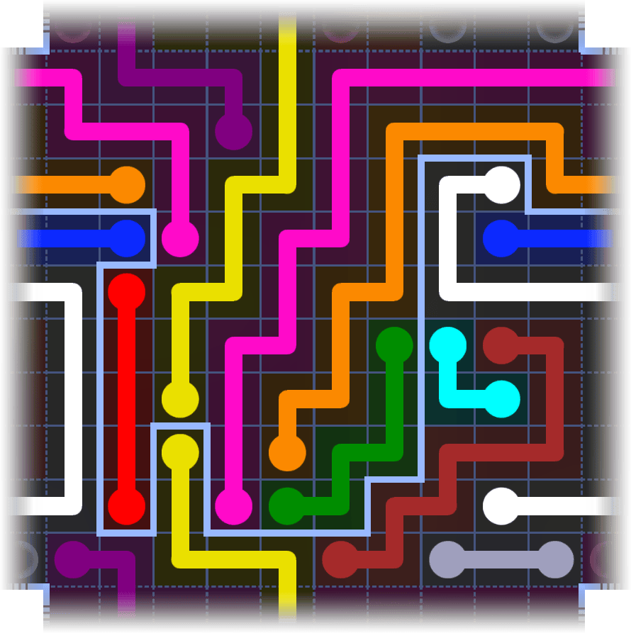 Flow Free Warps 4016 Solution