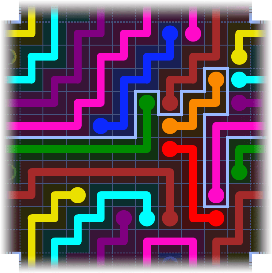 Flow Free Warps 3997 Solution