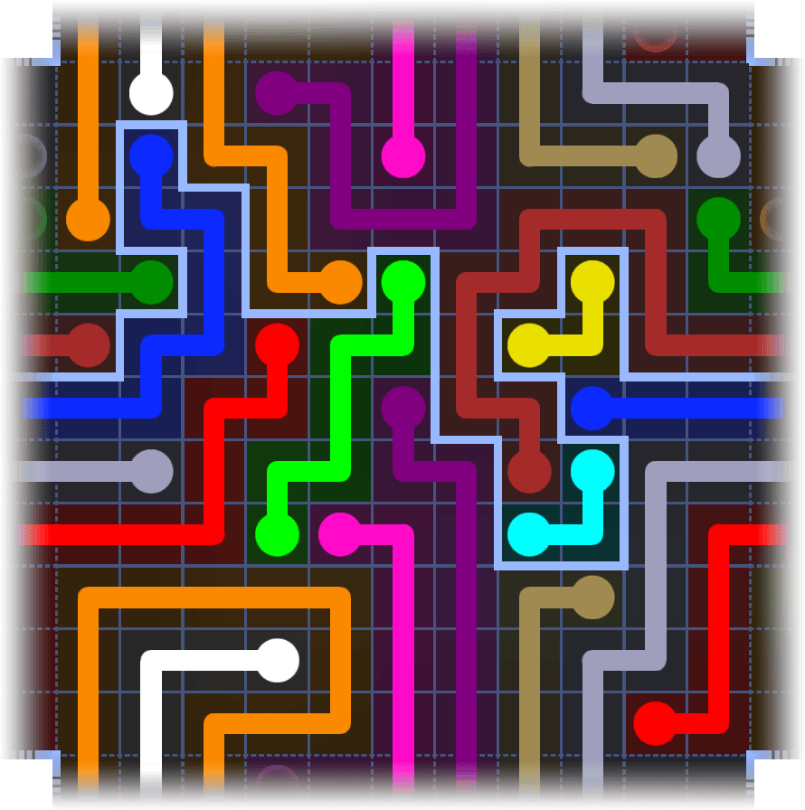 Flow Free Warps 4023 Solution