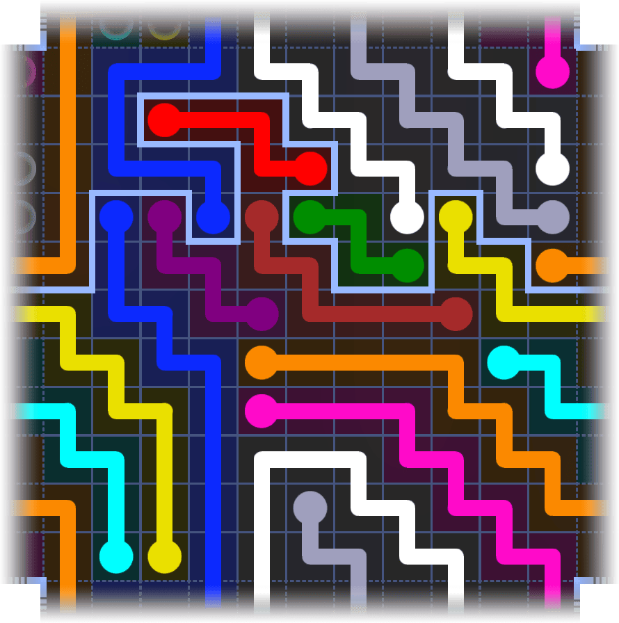 Flow Free Warps 4024 Solution