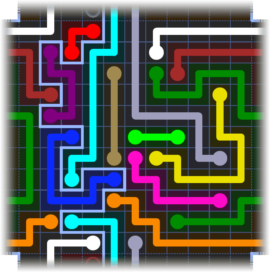 Flow Free Warps 4032 Solution