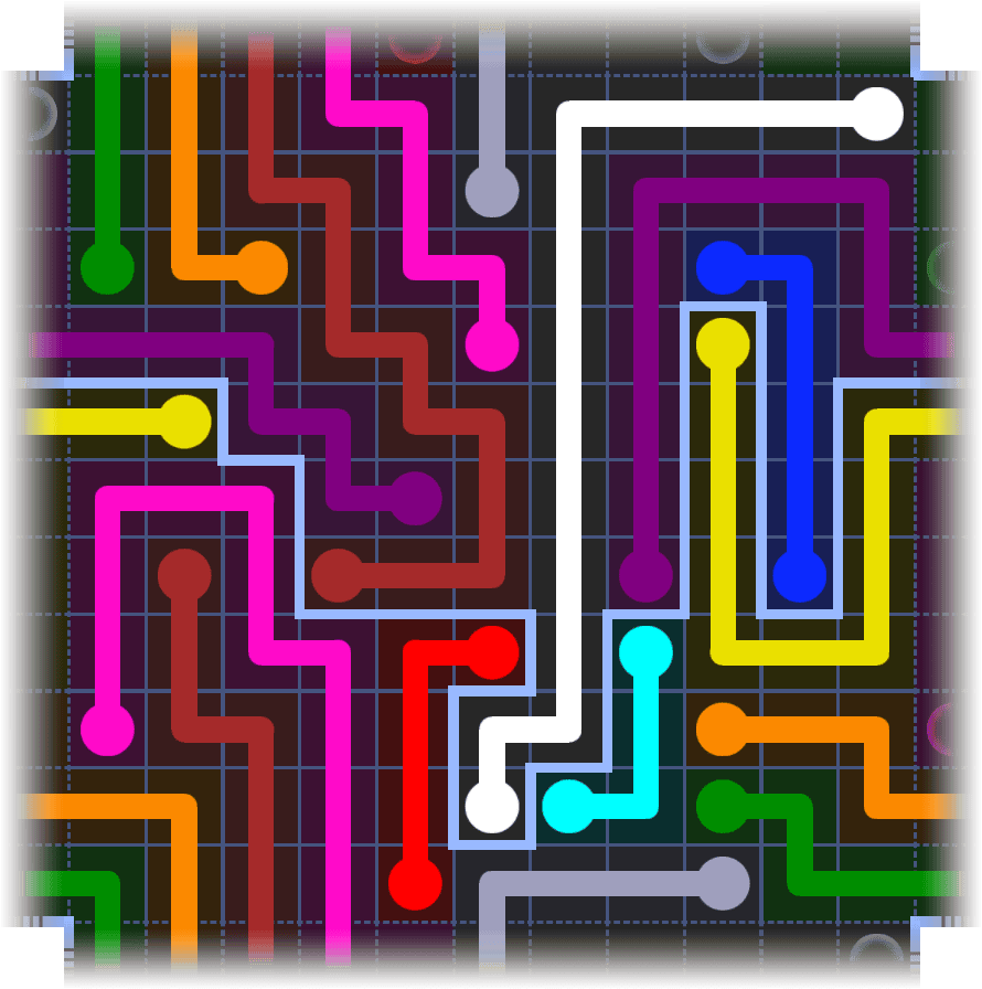 Flow Free Warps 4037 Solution