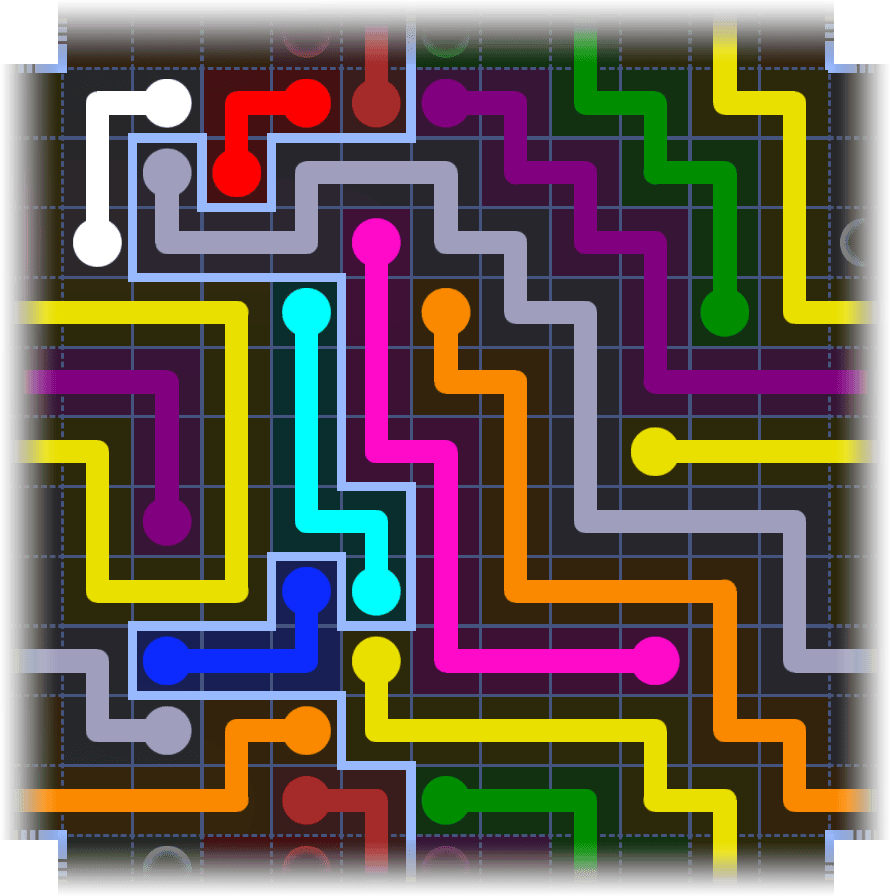 Flow Free Warps 4038 Solution