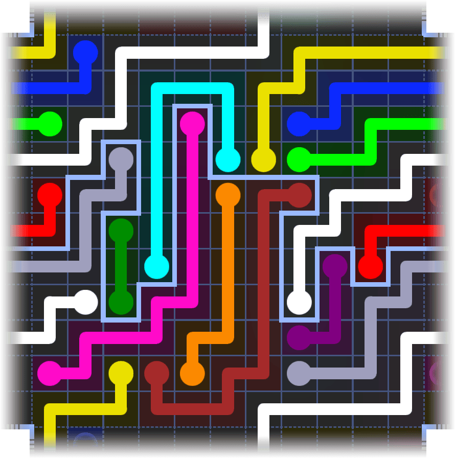 Flow Free Warps 4044 Solution