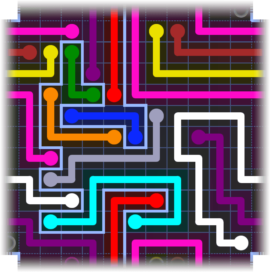 Flow Free Warps 4045 Solution