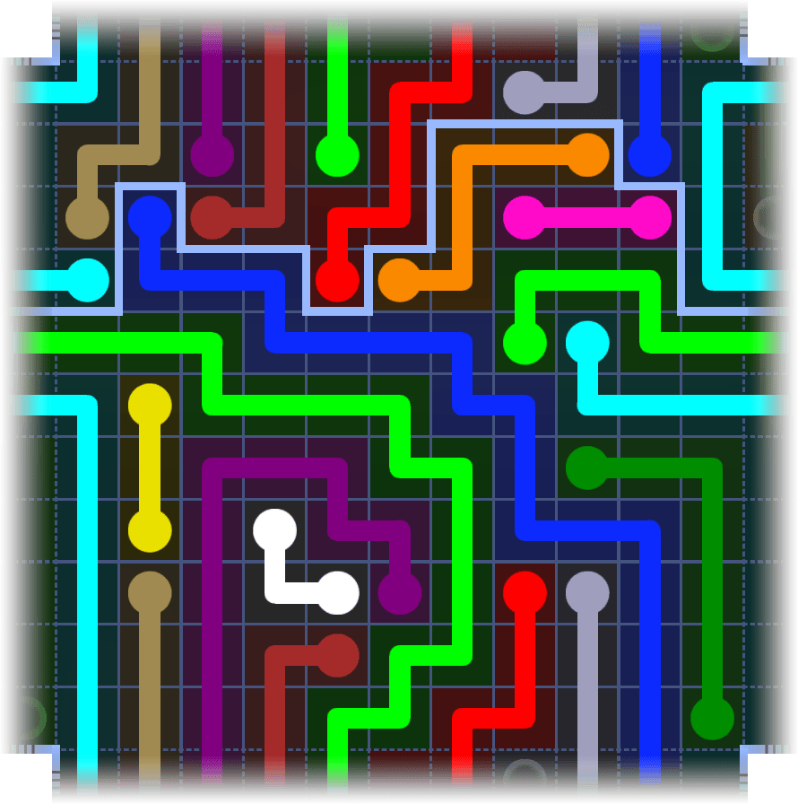 Flow Free Warps 4049 Solution