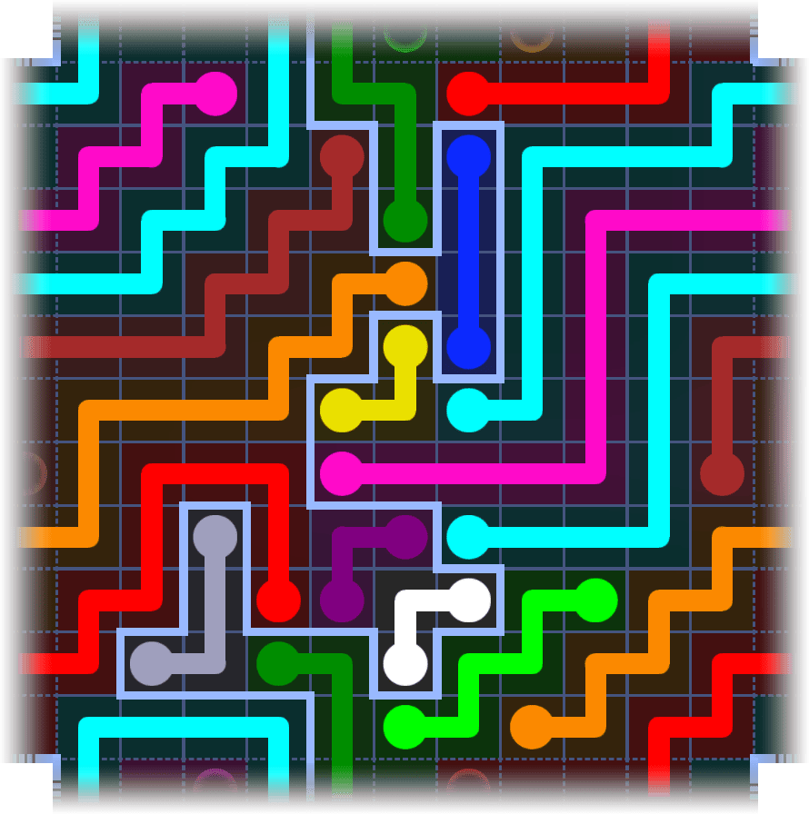 Flow Free Warps 4050 Solution