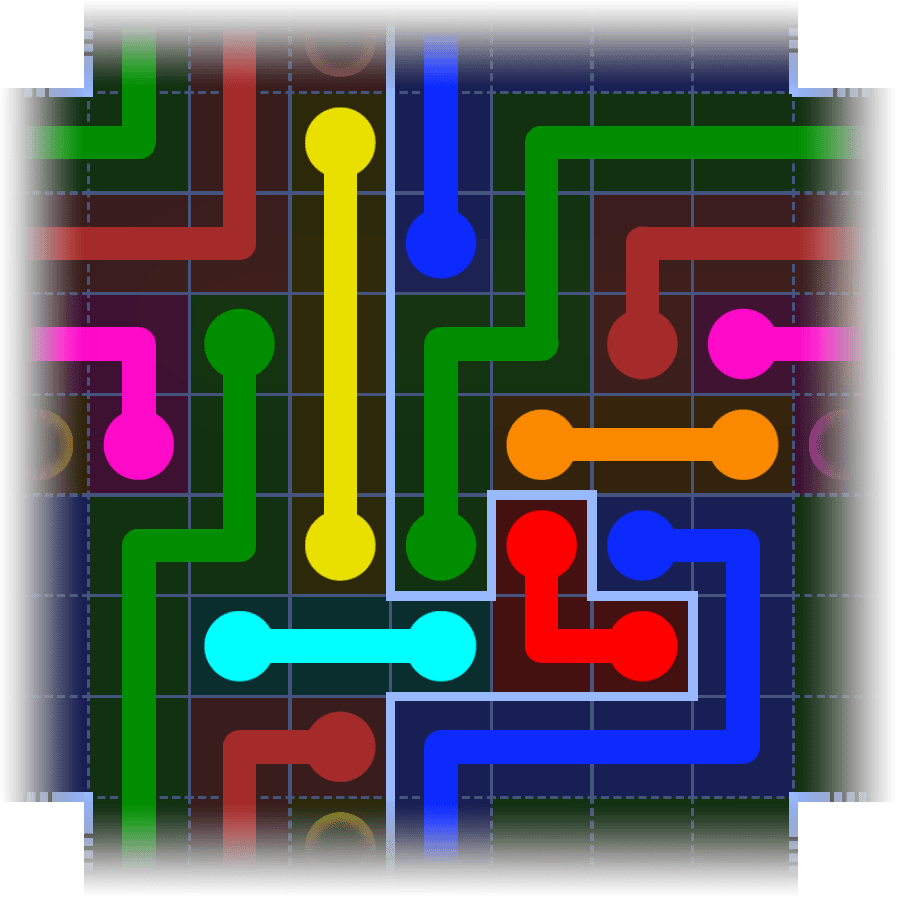 Flow Free Warps 3919 Solution